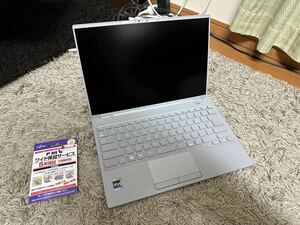 FMV LIFEBOOK UH90/H1 そフロストグレー【5年ワイド保証付】