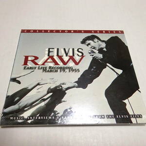 未開封/米盤/デジパック「エルヴィス・プレスリー / Elvis Raw (Early Live Recording March 19, 1955)」
