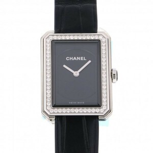 シャネル CHANEL ボーイフレンド H4883 ブラック文字盤 新品 腕時計 レディース