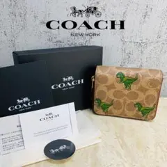 新品未使用 COACH 新作 コーチ ビルフォールド シグネチャー レキシー