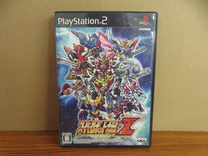 KMG3479★PS2ソフト スーパーロボット大戦Z ケース説明書付き 起動確認済み 研磨・クリーニング済み プレイステーション2