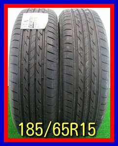 ■新品タイヤ■　185/65R15 88S BRIDGESTONE NEXTRY プリウス アクア ノート フィット等 2本ペア 夏タイヤ オンロード 激安 送料無料 B438