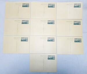 奈良連合はがき 未使用 60円×10枚まとめて 外国郵便用はがき 外信用葉書 古都 奈良 1976年