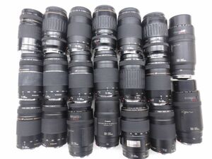 (4986U)ジャンク Canon EF70-210mm 4 75-300mm 4-5.6Ⅱ 100-300mm 4.5-5.6 等 キヤノン まとめてセット 20本 動作未確認 同梱不可