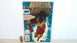 American comics　アメコミ　アイアンマン　Marvel Comics　IRON MAN Vol.1, No.300,January,1994.　Direct Edition　エンボスカバー仕様