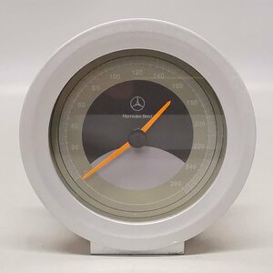 希少 動作品 メルセデスベンツ 純正 ホイール型置時計 アルミ製 スピードメーター型 Mercedes Benz Z5249
