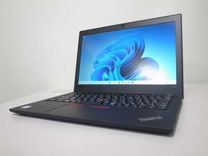 ■☆8th☆Win11☆ Lenovo ThinkPad X280 Corei3-8130U SSD256G (2023-0120-1398)■