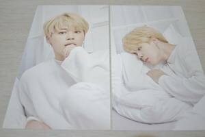 BTS　フォトカード　「JIMIN」　MEDIHEAL×BTS　購入特典　非売品　新品　ポストカード　防弾少年団　ジミン　２枚