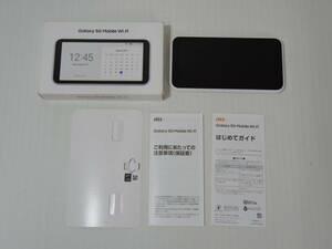 1056622C★ 【利用制限〇判定/ジャンク扱い】au Galaxy 5G Mobile Wi-Fi SCR01