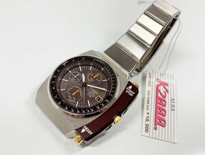 デッドストック　SEIKO　セイコー　 アルバ　ALBA　クォーツ　クロノグラフ　K2000　新品　未使用　レア　ジャンク