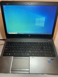 【CTO/爆速起動カスタム】15.6インチ HP Probook 650 G1 Core i7 220GB SSD Win10 無線LAN Bluetooth