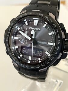 新品未使用　107800円　CASIO PROTREK PRW-6100YT-1JF プロトレック 腕時計 カシオ