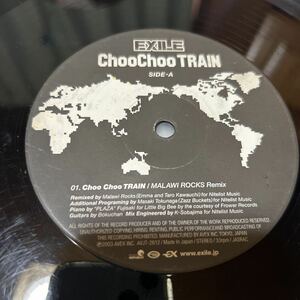 プロモ EXILE / CHOO CHOO TRAIN AVJT-2612 AVEX PROMO MALAWI ROCKS REMIX