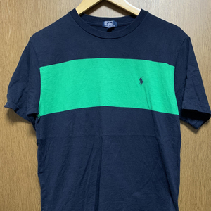 170 Polo RalphLauren｜ポロ ラルフローレン 半袖Tシャツ ネイビー×グリーン