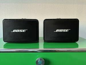 【BOSE 111AD】 ◆ボーズ ペアスピーカー ブラック◆動作確認済み中古品 ◆個人出品 ◆検索：スピーカー、スピーカーシステム