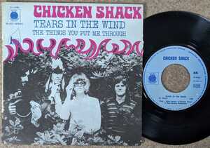 Chicken Shack-Tears In The Wind/The Things You Put Me Through★仏Blue Horizon Orig.7"
