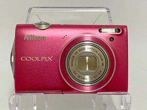 【1円〜】Nikon COOLPIX s5100 ニコン デジカメ　レッド 【ジャンク品】