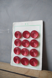 アンティーク　フランス　ボタンセット F [fb-48]　裁縫　ソーイング　店舗什器