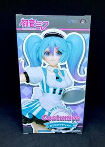 【新品未開封】初音ミク フィギュア Costumes カフェメイド ver. タイトー MIKU figure