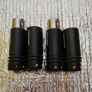 ☆ 1円スタート ☆ ACOUSTIC REVIVE アコースティックリバイブ RBC-1M×2 + RBC-1F×2 音響 オーディオ