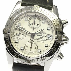 ブライトリング BREITLING A13357 クロノ コックピット クロノグラフ 自動巻き メンズ 保証書付き_797097