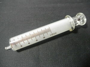 ガラス製 注射器 10ml シリンジ 10cc 液体の移し替え カニューラメンテ 救急 衛生用品 その他