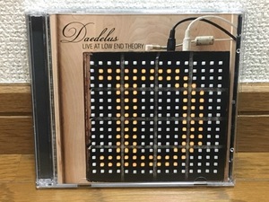 Daedelus / Live At Low End Theory [Special Edition] ライブ盤 傑作 国内盤 CD+DVD(ライブ+インタビュー映像) Daddy Kev NOBODY Teebs 