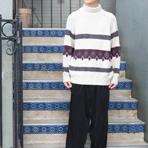 malo CASHMERE100% CHUNKY KNIT MADE IN ITALY/マーロカシミヤ100%チャンキーニット