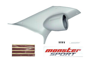 Monster Sport モンスタースポーツ ピラーメーターフード φ60 アルトワークス HA36S 15.12～(1～3型) R06A ターボ 2WD/4WD 5MT/5AGS