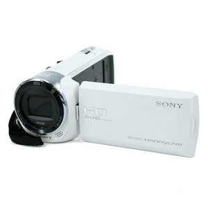 【中古】SONY デジタルHDビデオカメラ HANDYCAM HDR-CX470/W 保証書なし 展示品 [管理:1050022519]