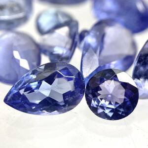 〔天然タンザナイトおまとめ20ct〕m ルース 裸石 宝石 ジュエリー jewerly tanzanite 