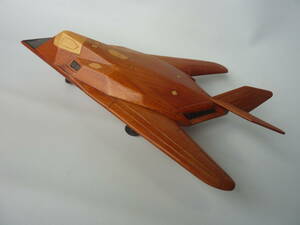 木製飛行機　F-117 ステルス戦闘機
