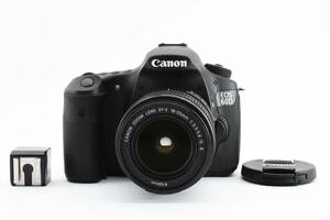 3582 【難あり品(ジャンク）】 Canon EOS 60D EF-S 18-55mm F3.5-5.6 ISⅡ Camera キヤノン デジタル一眼レフカメラ AFズームレンズ 0425