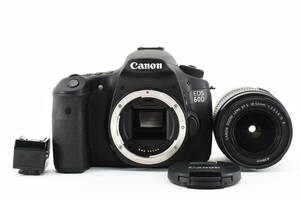 3591 【並品】 Canon EOS 60D EF-S 18-55mm F3.5-5.6 ISⅡ Camera キヤノン デジタル一眼レフカメラ AFズームレンズ 0501
