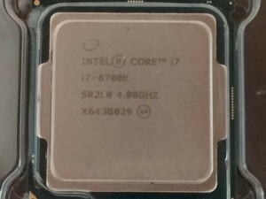 Intel Core i7-6700K 【CPU】