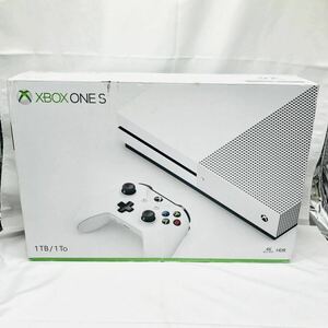 未開封品!! XBOX ONE S 1TB/1To ホワイト 箱に凹み汚れ有 YS AJYG