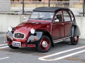 即決！2CV6 チャールストン 4速MT ディーラー車 キャンバストップ 左ハンドル ナビ ワンセグ ETC