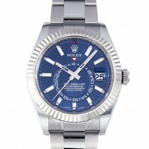 ロレックス ROLEX スカイドゥエラー 326934 ブライトブルー文字盤 新品 腕時計 メンズ