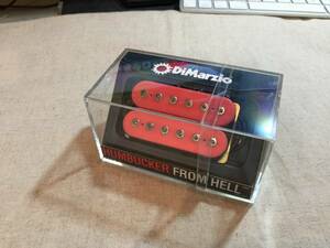 No.12J21 DIMARZIO DP156 PINK HUMBUCKER FROM HELL