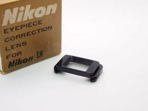 Nikon ニコン EM、FGシリーズ、F-501等用 角形視度補正レンズ　+0 未使用品 EYEPIECE CORRECTION LENS アイピース アタッチメント ZK-575