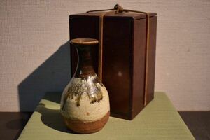 【GE】M478【コレクター所蔵品】時代 朝鮮唐津徳利 /日本美術 骨董品 時代品 美術品 古美術品 唐津焼 