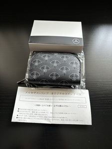 ★新品未使用　未使用★Mercedes Benz メルセデスベンツ　ホイール柄 コインケース　小銭入れ 　カードケース　ノベルティ