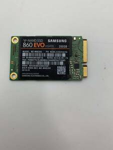 SAMSUNG V-NAND 860EVO MZMLH250HAHQ SSD250GB mSATA 