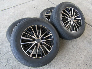 注目！溝有り　TOYO　ウィンタートランパスTX　215/65R16＆6.5-16　5H114.3　+50　お買い得！