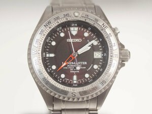 【SEIKO】セイコー「プロスペックス ランドマスター キネティック」SBDW005 5M65-0A20 メンズ 腕時計【中古/訳あり】