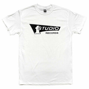 [Lサイズ]Studio One （スタジオ・ワン）Records ロゴTシャツ レゲエ ホワイト