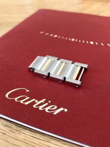 純正品 正規品 Cartier タンクフランセーズ LM コマ 19mm コンビ 18KYG×SS カルティエ 