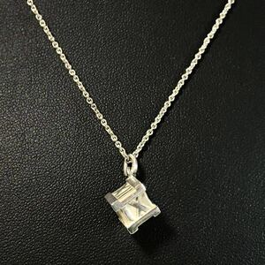 TIFFANY＆Co ティファニー アトラスキューブ SV925 ネックレス ペンダント アクセサリー シルバー