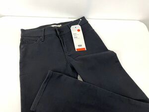 未使用■Levis リーバイス レディース 312 ブラックパンツ SHAPINGSLIM W26 L30