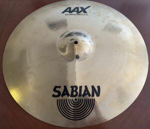 SABIAN(セイビアン) ライドシンバルAAX-21RDR AAX Raw Bell Dry Ride 21”/53cm 使用ごく僅か